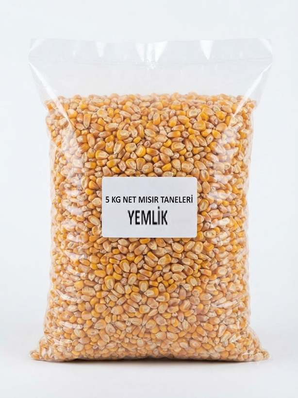 5 Kg Dane  Mısır Taneleri Yemlik & Tohumluk - Yemlik Dane Mısır